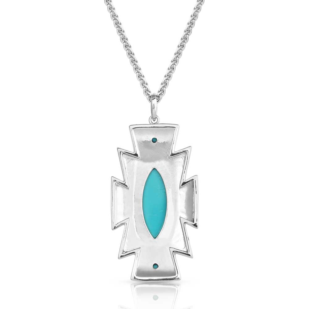 Montana Silversmiths Ocean Storm Cloud Turquoise Necklace
