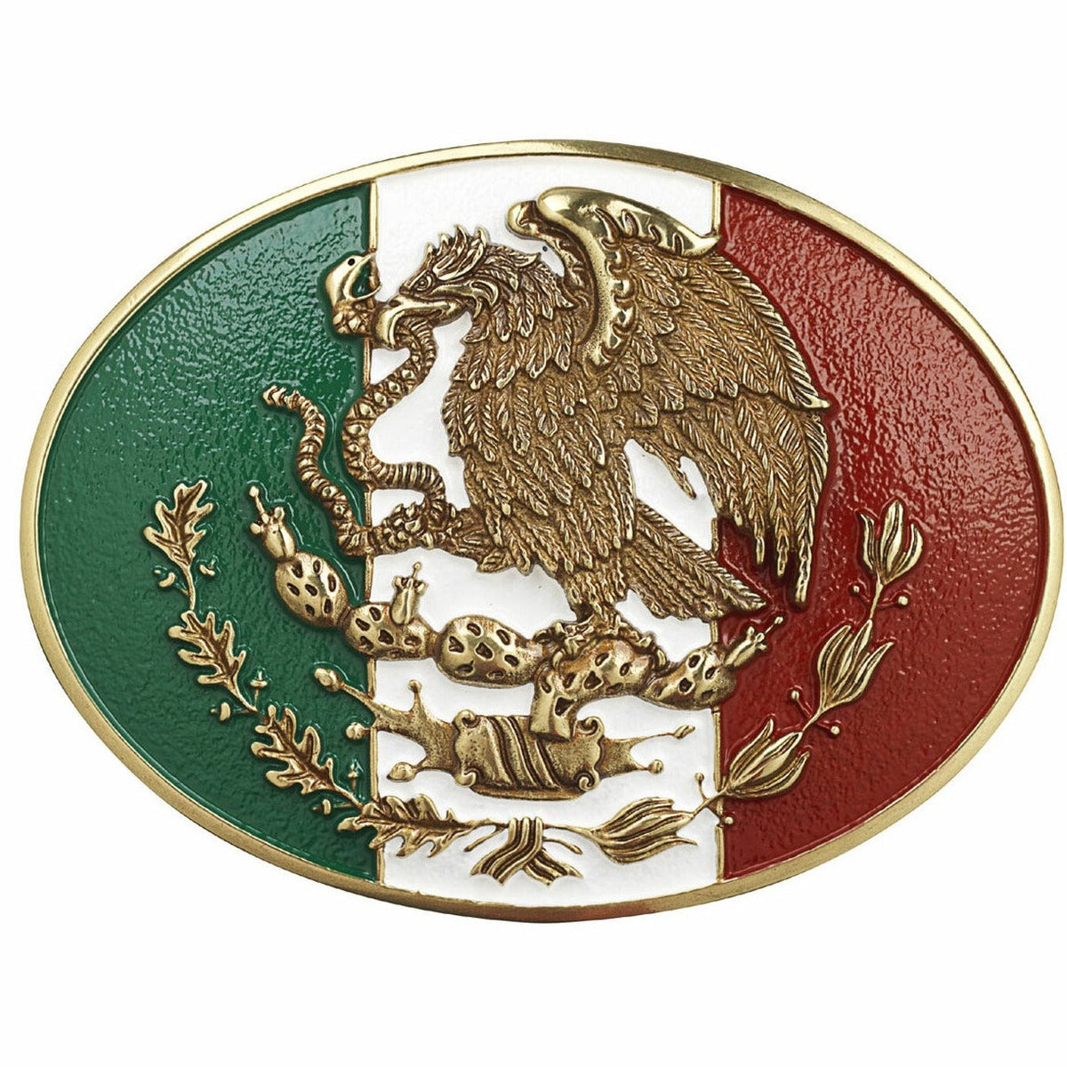 Ariat Mexican Flag Belt Buckle