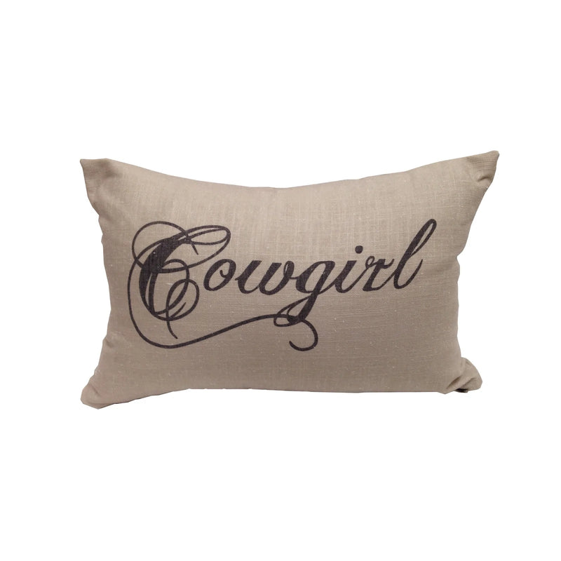 Linen Pillow With Burlap Trim Vintage Western Cowboy Brands -  in 2023