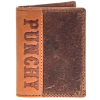 Hooey "Punchy Classic" Bi-fold Wallet- Brown
