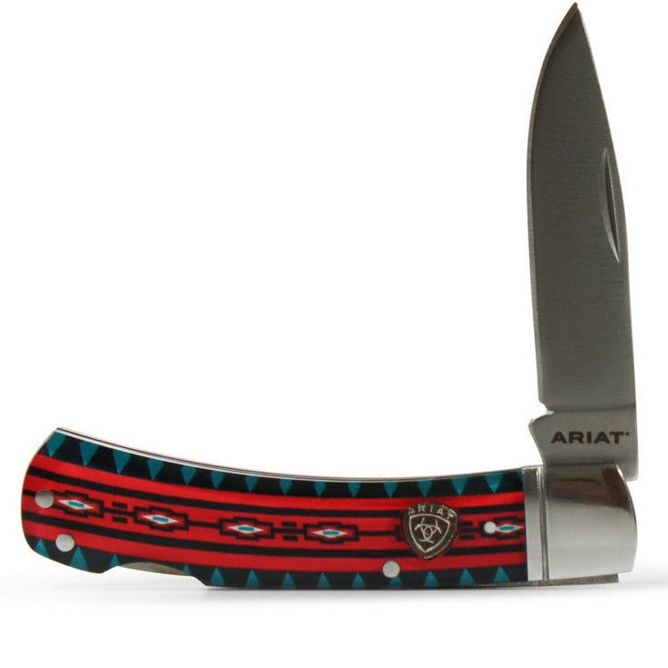 Ariat Red Southwest Pocket Knife