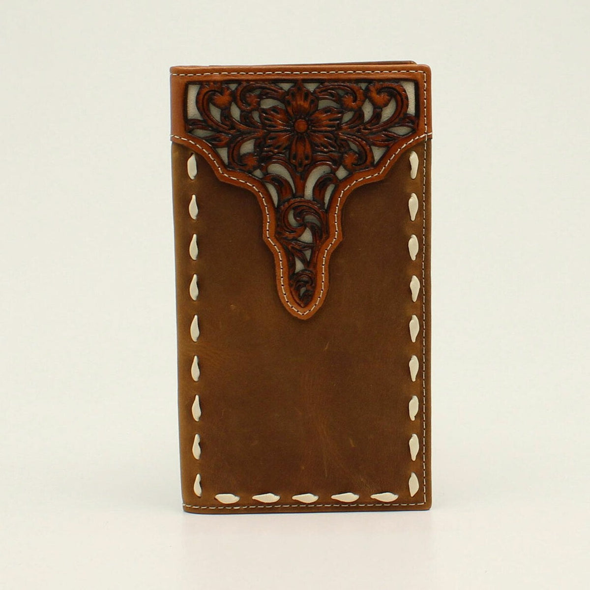 Ariat Men's Floral Tooled Rodeo Wallet