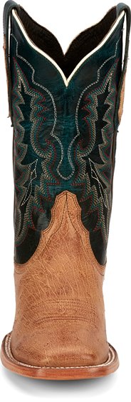 Tony Lama Women's Wildheart Umber Smooth Ostrich Square Toe Boot