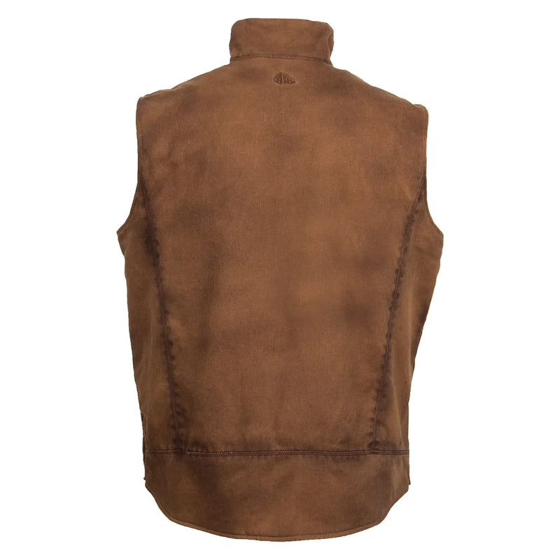 STS Ranchwear Men's Pecos Canvas Concealed Carry Vest