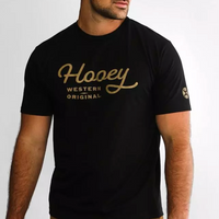 Hooey Men's OG Logo Tee in Black