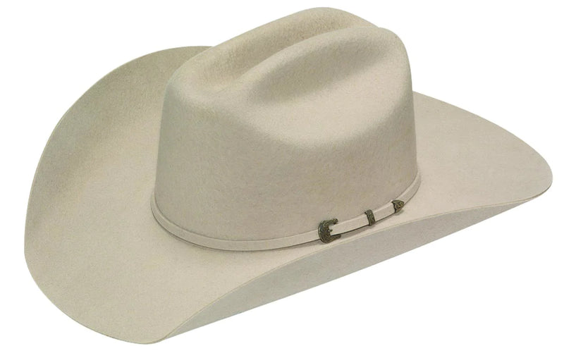 Twister Dallas Felt Cowboy Hat in Silver Belly