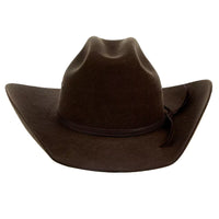 Twister Youth Chocolate Felt Cowboy Hat with Eyelets