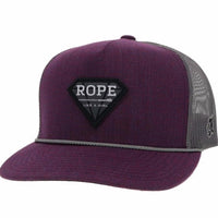 Hooey Women's Purple Rope Like A Girl Trucker Cap