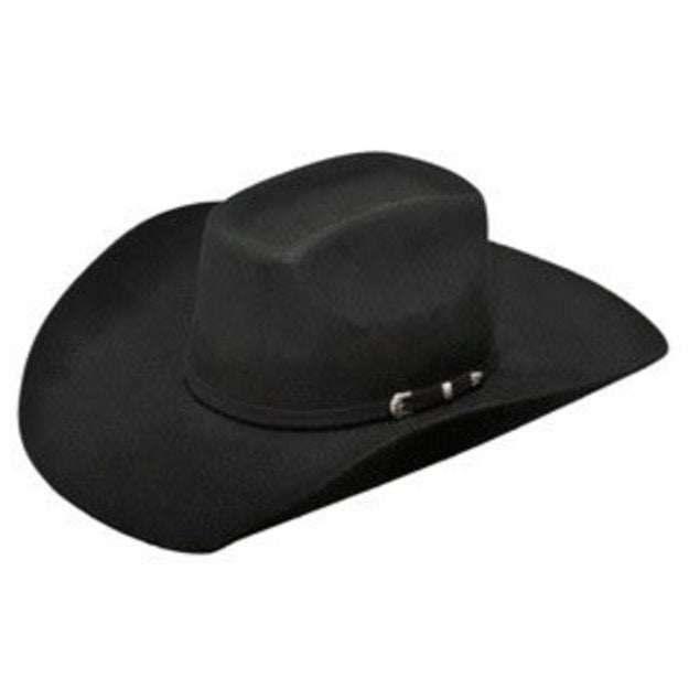 Ariat 2X Premium Black Wool Felt Cowboy Hat