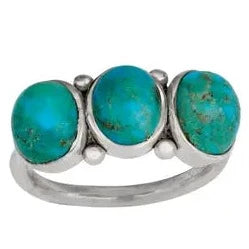 Sterling Silver Brighter Daze Turquoise Ring