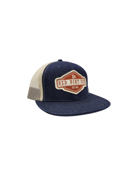 Red Dirt Hat Co "Rusted Buckle" Navy/Stone Cap