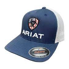 Ariat Men's USA Shield Navy Cap