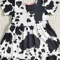 Baby & Toddler Girl's Cow Print Dress