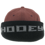 Hooey "Out Cold" Maroon/ Black Ear Flap Flexfit Cap