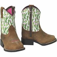Ariat Lil' Stompers Cactus Print Kids Boots