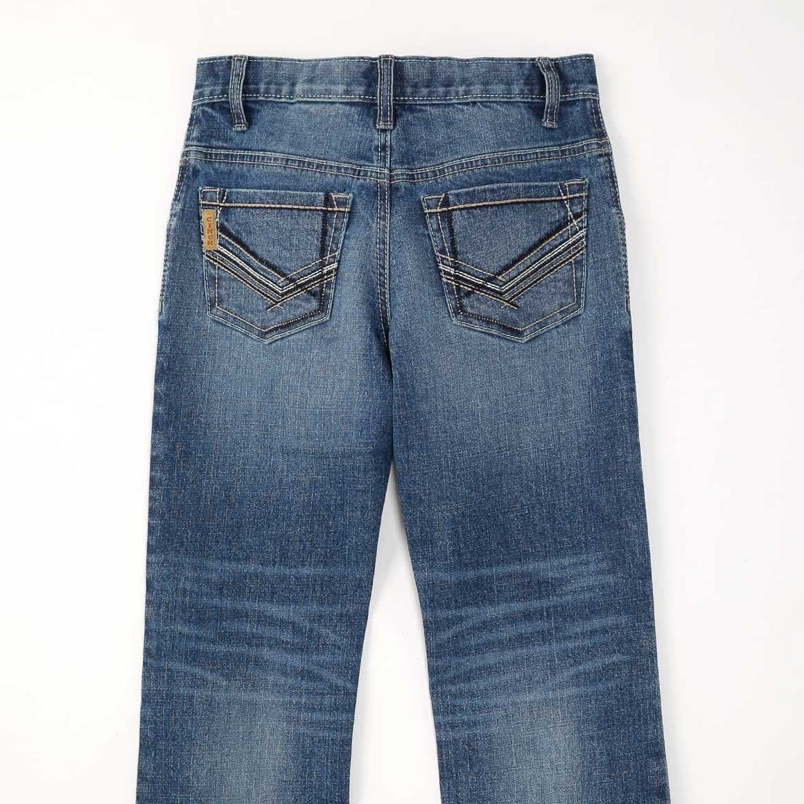 Cinch Boys Relaxed Fit Jeans- Medium Stonewash