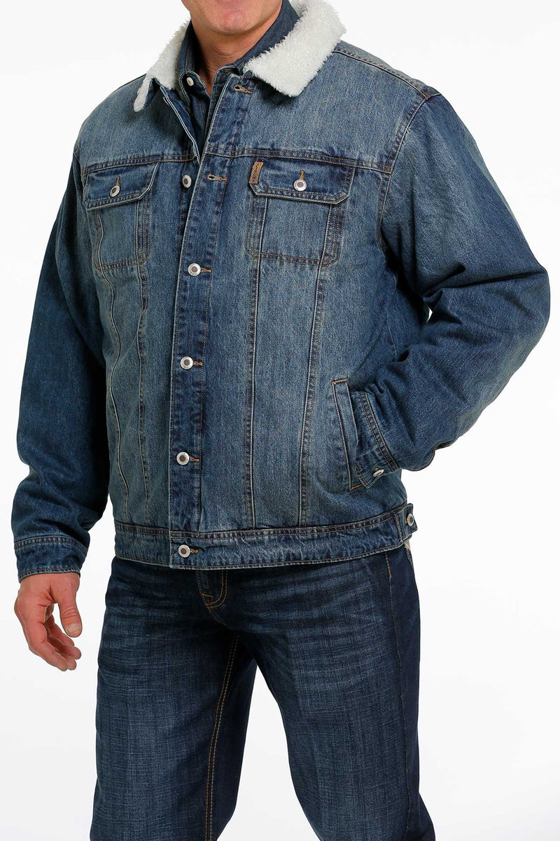 Cinch Men's Denim Concealed Carry Trucker Jacket