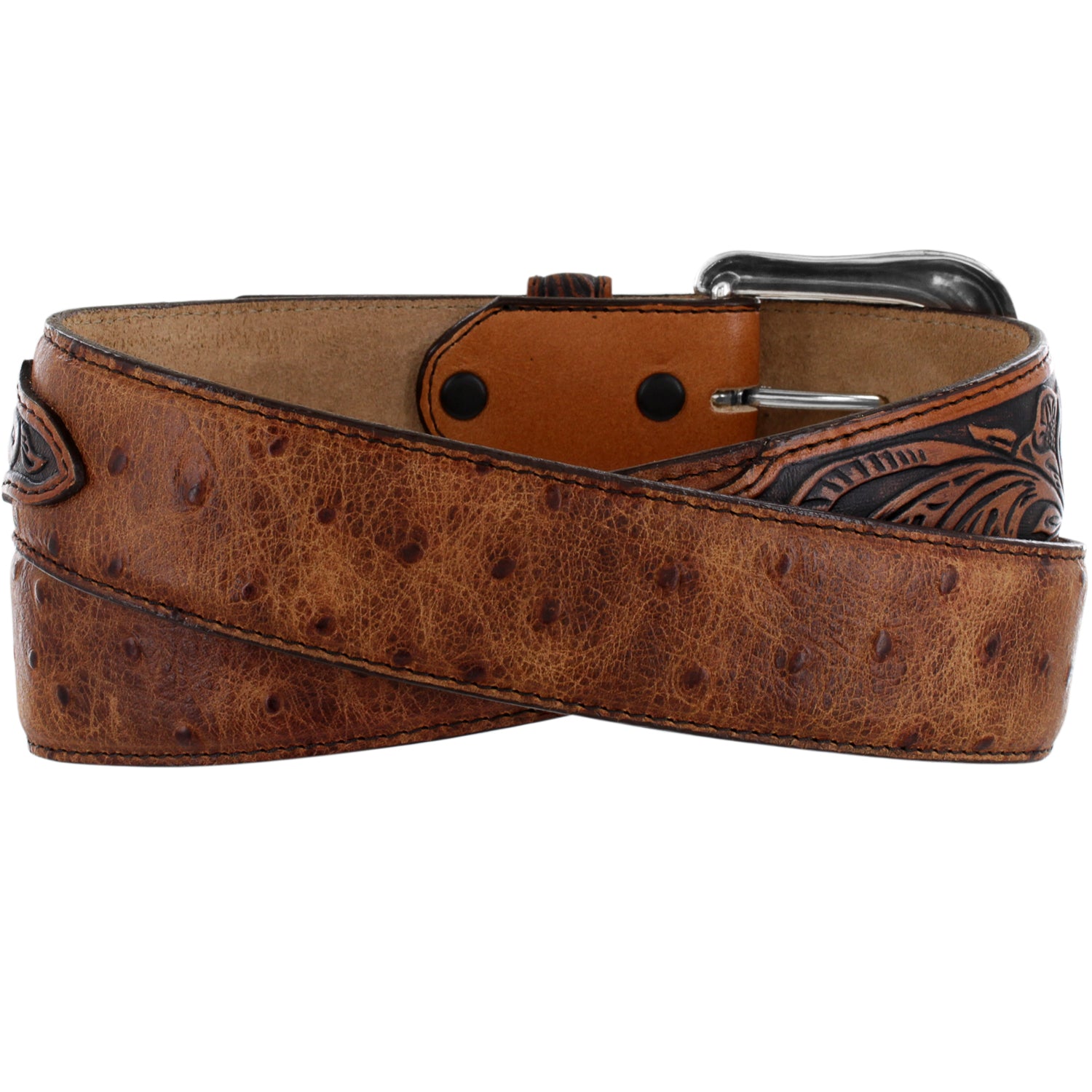 Tony lama sale ostrich belt