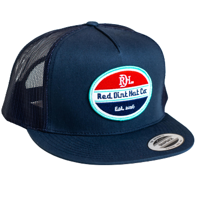 Red Dirt Hat Co. "Re-Ride" Hat in Navy/Navy