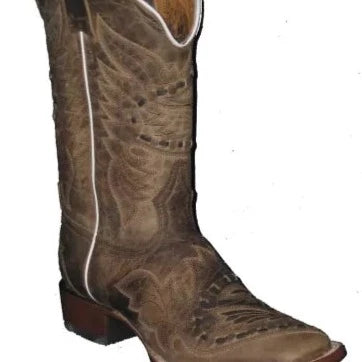 Cowtown Women's Whip Inlay Boot
