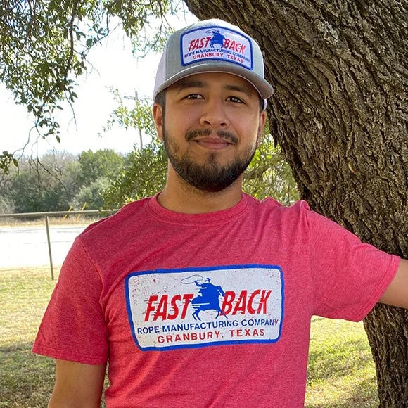 Fast Back Men's Retro Logo T-Shirt